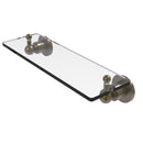 Allied Brass Astor Place 16 inch Glass Vanity Shelf with Beveled Edges AP-1-16-ABR