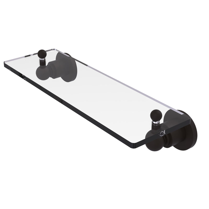 Allied Brass Astor Place 16 inch Glass Vanity Shelf with Beveled Edges AP-1-16-ORB