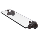 Allied Brass Astor Place 16 inch Glass Vanity Shelf with Beveled Edges AP-1-16-VB