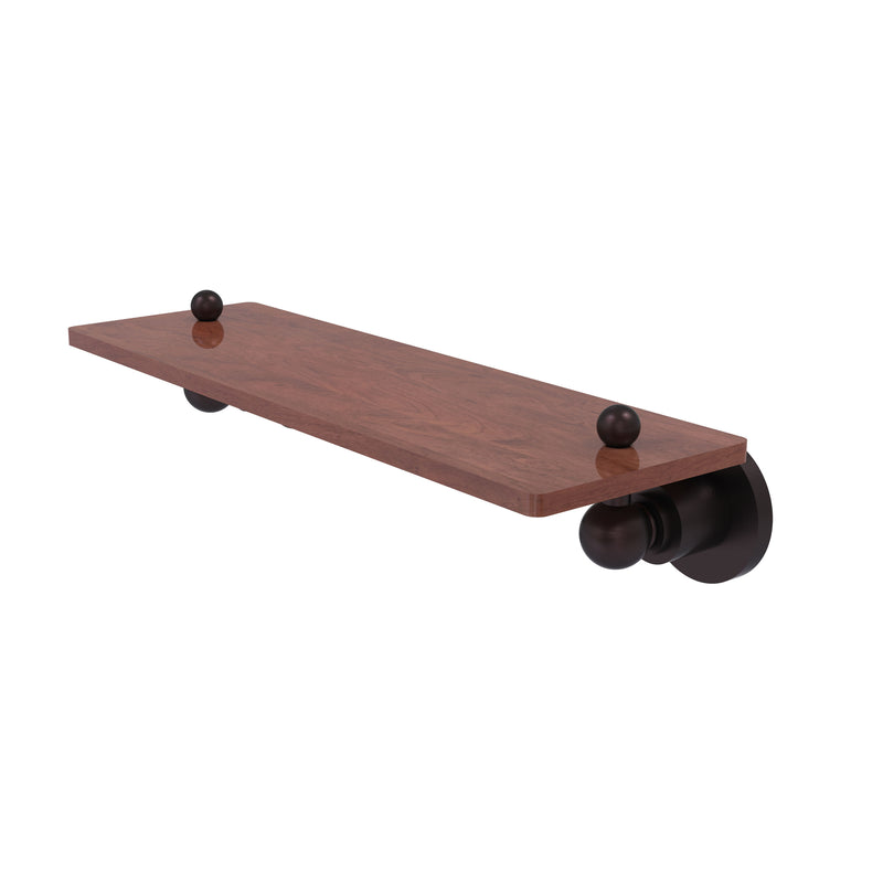 Allied Brass Astor Place Collection 16 Inch Solid IPE Ironwood Shelf AP-1-16-IRW-ABZ