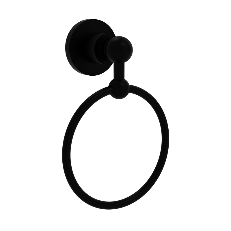 Allied Brass Astor Place Collection Towel Ring AP-16-BKM