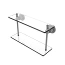 Allied Brass Astor Place Collection 16 Inch Two Tiered Glass Shelf AP-2-16-GYM