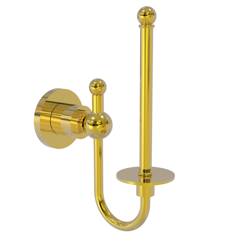 Allied Brass Astor Place Collection Upright Toilet Tissue Holder AP-24U-PB