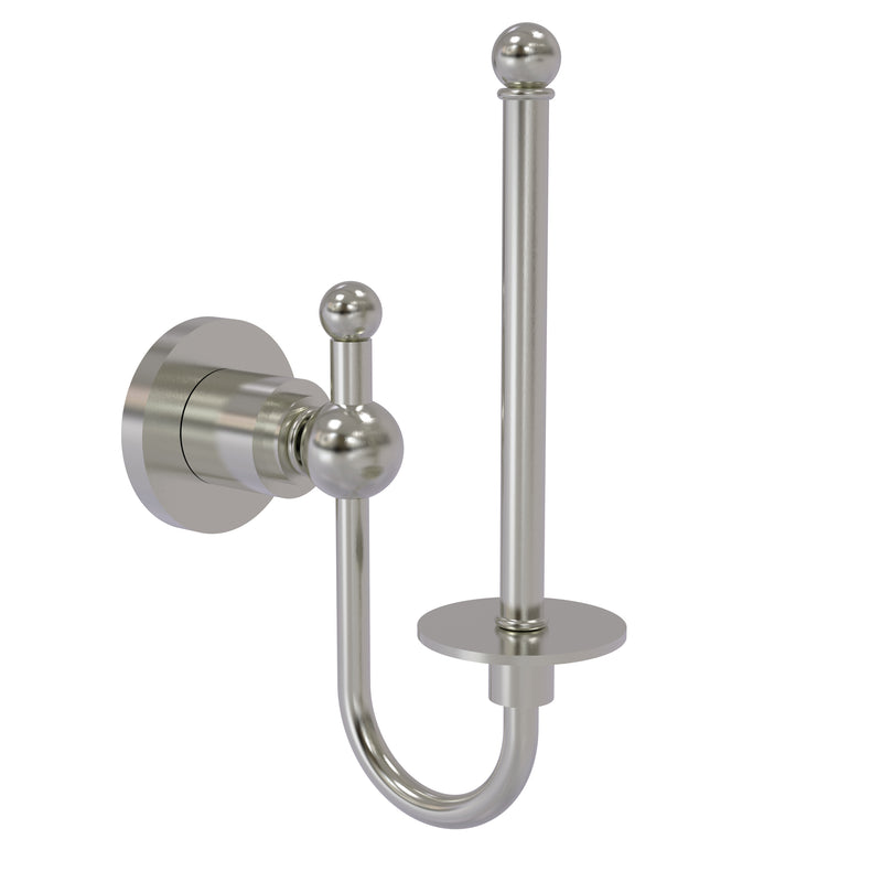 Allied Brass Astor Place Collection Upright Toilet Tissue Holder AP-24U-SN