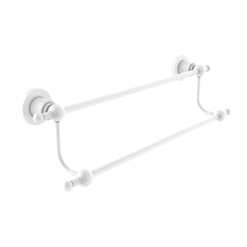 Allied Brass Astor Place Collection 18 Inch Double Towel Bar AP-72-18-WHM