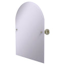 Allied Brass Frameless Arched Top Tilt Mirror with Beveled Edge AP-94-PNI