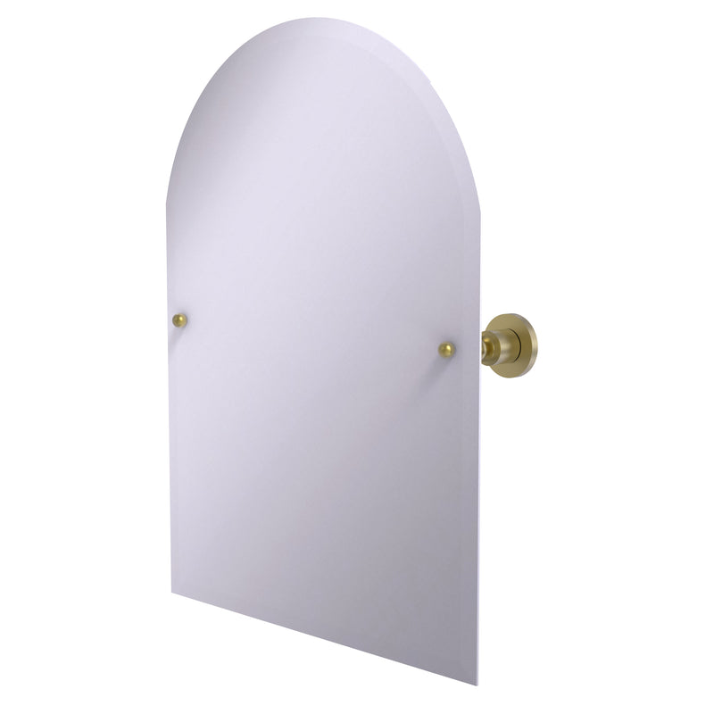 Allied Brass Frameless Arched Top Tilt Mirror with Beveled Edge AP-94-SBR