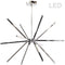 Dainolite 60 Watt Chandelier Pc with Wh Acrylic Diffuser ARY-3260LEDC-PC