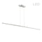 Dainolite 30W Horizontal Pendant Polished Chrome with White Acrylic Diffuser ARY-3830LEDHP-PC