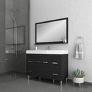 Alya Bath Ripley 48" Black Vanity with Sink AT-8042-B