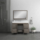 Alya Bath Ripley 48" Gray Vanity with Sink AT-8042-G