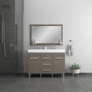 Alya Bath Ripley 48" Gray Double Vanity with Sink AT-8048-G-D