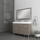 Alya Bath Ripley 48" Gray Double Vanity with Sink AT-8048-G-D