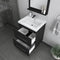 Alya Bath Ripley 24" Black Vanity with Sink AT-8080-B