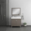 Alya Bath Ripley 36" Gray Vanity with Sink AT-8089-G