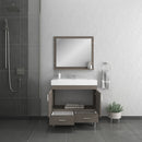 Alya Bath Ripley 36" Gray Vanity with Sink AT-8089-G