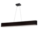 Dainolite 30W Horizontal Pendant Matte Black with Black Shade AUB-R5030HP-MB-797