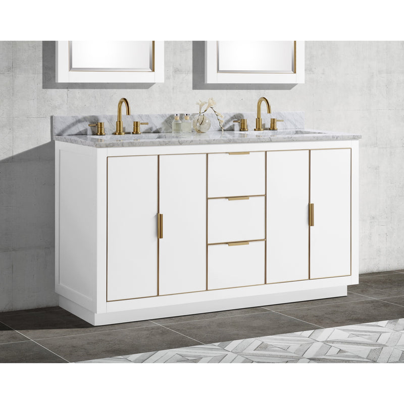 Avanity Austen 60 inch Vanity Only AUSTEN-V60-WTG