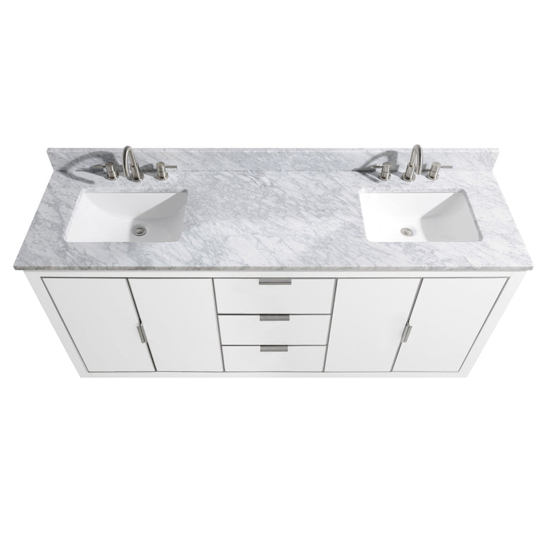 Avanity Austen 73 inch Vanity Combo AUSTEN-VS73-WTS-C