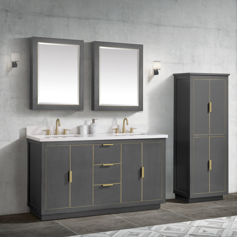 Avanity Austen 61 inch Vanity Combo AUSTEN-VS61-TGG-WQ