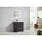 Alma Vanity Alma Allier 30" Matte Gray-Oak Modern Vanity with Integrated Countertop with Sink ALLIER30-WB