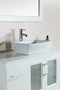 Design Element Stanton 48" Single Sink Vanity Set with Vessel Sink in White