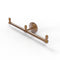 Allied Brass Que New Collection 2 Arm Guest Towel Holder BPQN-HTB-2-BBR