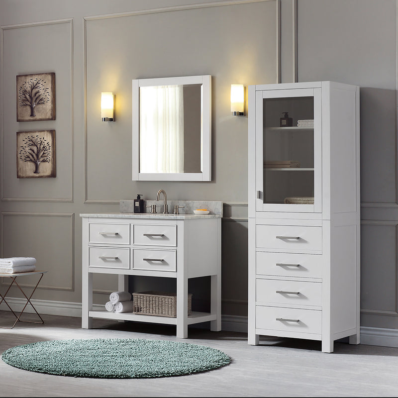 Avanity Brooks 36 inch Vanity Only BROOKS-V36-WT