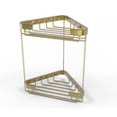 Allied Brass Double Tier Corner Shower Basket BSK-20DT-UNL