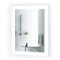 Krugg Bijou 15" X 20" LED Bathroom Mirror with Dimmer and Defogger Small Lighted Vanity Mirror BIJOU1520