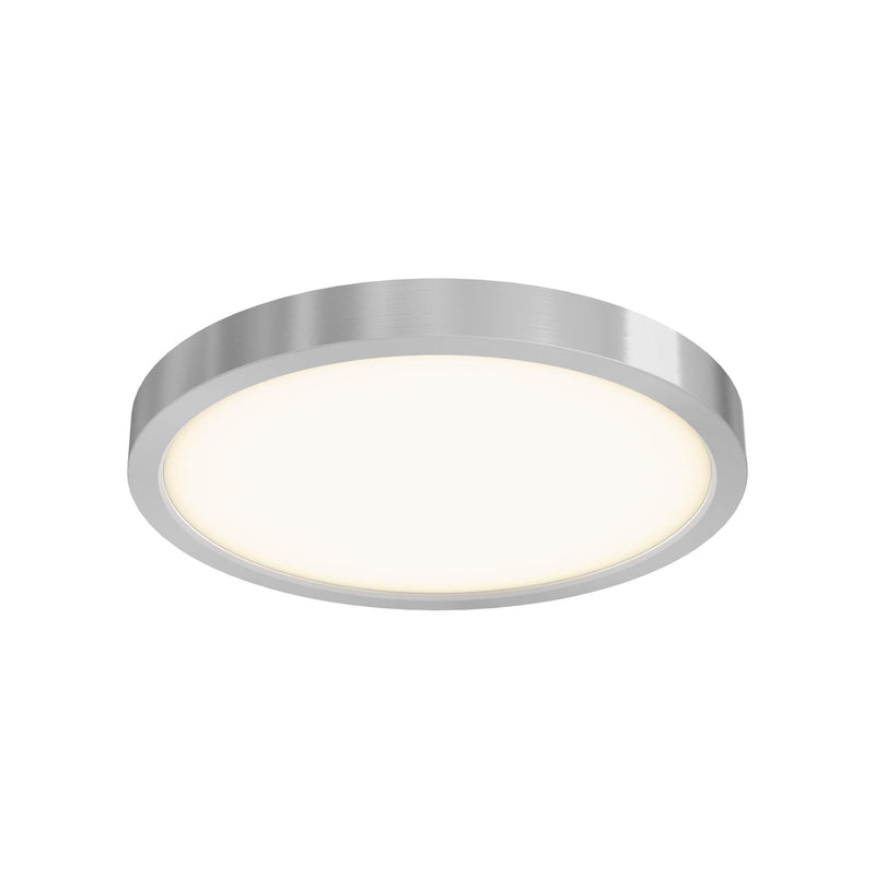 Dals Lighting 10" Round Indoor and Outdoor LED Flush Mount CFLEDR10-CC-SN