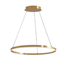 Dainolite 34W Chandelier Aged Brass with White Acrylic Diffuser CIR-2434C-AGB