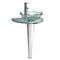 Fresca Netto 24" Modern Glass Bathroom Pedestal CMB1036-V