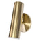 Dainolite 6W Wall Sconce Aged Brass with Frosted Acrylic Diffuser CST-106LEDW-AGB