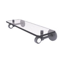 Allied Brass Clearview Collection 16 Inch Glass Shelf CV-1-16-GYM