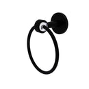 Allied Brass Clearview Collection Towel Ring CV-16-BKM