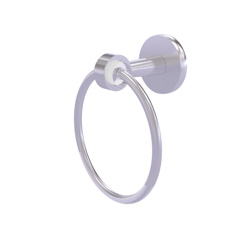 Allied Brass Clearview Collection Towel Ring CV-16-SCH