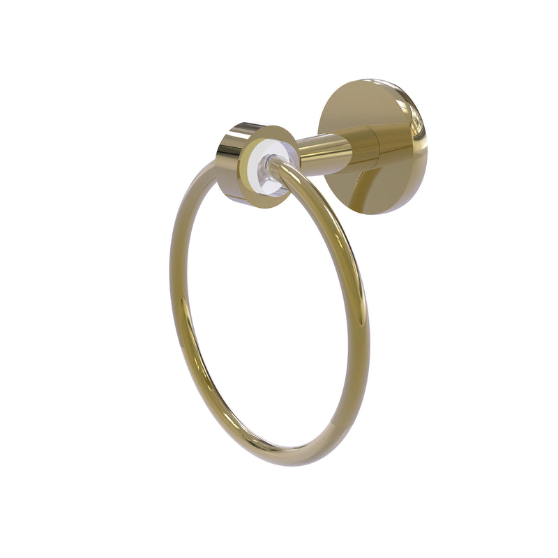 Allied Brass Clearview Collection Towel Ring CV-16-UNL