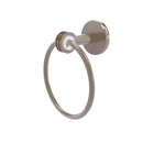 Allied Brass Clearview Collection Towel Ring with Dotted Accents CV-16D-PEW