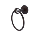 Allied Brass Clearview Collection Towel Ring with Dotted Accents CV-16D-VB