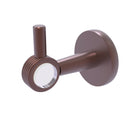 Allied Brass Clearview Collection Robe Hook with Groovy Accents CV-20G-CA