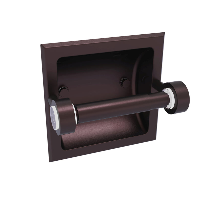 Allied Brass Clearview Collection Recessed Toilet Paper Holder CV-24C-ABZ
