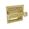 Allied Brass Clearview Collection Recessed Toilet Paper Holder CV-24C-UNL
