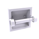 Allied Brass Clearview Collection Recessed Toilet Paper Holder CV-24C-WHM