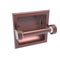 Allied Brass Clearview Collection Recessed Toilet Paper Holder with Groovy Accents CV-24CG-CA