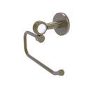 Allied Brass Clearview Collection Euro Style Toilet Tissue Holder with Groovy Accents CV-24EG-ABR