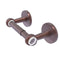 Allied Brass Clearview Collection Two Post Toilet Tissue Holder with Twisted Accents CV-24T-CA