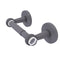 Allied Brass Clearview Collection Two Post Toilet Tissue Holder with Twisted Accents CV-24T-GYM