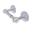 Allied Brass Clearview Collection Two Post Toilet Tissue Holder with Twisted Accents CV-24T-PC