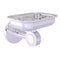Allied Brass Clearview Collection Wall Mounted Soap Dish Holder with Dotted Accents CV-32D-PC